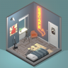 50 Tiny Room Escape Icon