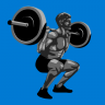 Barbell Workout at Home & Gym Icon