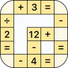 Crossmath - Math Puzzle Games Icon
