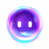 PURPLE: Play, Chat, and Stream Icon