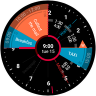 Sectograph. Day & Time planner (Wear OS) icon