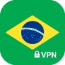 VPN Brazil - Fast VPN Proxy Icon