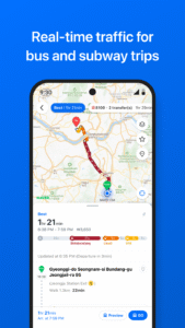 NAVER Maps, Navigation 5.34.1.2 screenshot 5