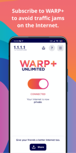 1.1.1.1 + WARP: Safer Internet 6.38.3 screenshot 3