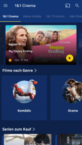 1&1 TV und Filme (Android TV) 2.2524.4 screenshot 7