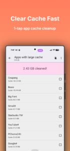 1Tap Cleaner (clear cache) screenshot 1