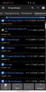 3C App Manager 1.6.6 screenshot 2