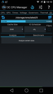 3C CPU Manager (root) 4.9.5 screenshot 5