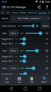 3C CPU Manager (root) 4.9.4 screenshot 4