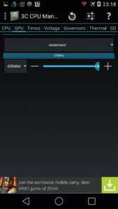 3C CPU Manager (root) 4.9.4 screenshot 6