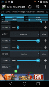 3C CPU Manager (root) 4.9.4 screenshot 7