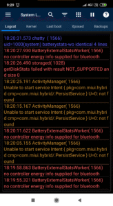 3C Logs (root) 1.5.8 screenshot 4