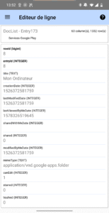 3C SQLite Manager (root) 1.2.3 screenshot 6