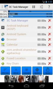 3C Task Manager 3.9.0b screenshot 2