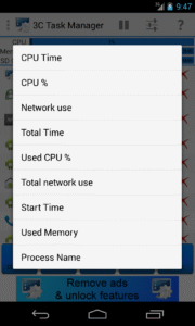 3C Task Manager 3.9.0b screenshot 6