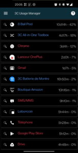 3C Usage Manager 1.1.8 screenshot 2
