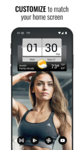3D Flip Clock & Weather 8.35.1 screenshot 2