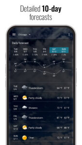 3D Sense Clock & Weather 8.35.17 screenshot 5
