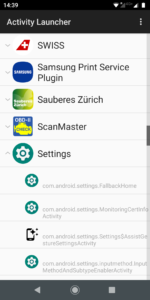 Activity Launcher screenshot 1