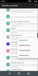 Activity Launcher screenshot 2
