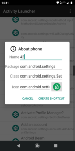 Activity Launcher screenshot 3