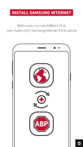 ABP for Samsung Internet 2.5.7 screenshot 1