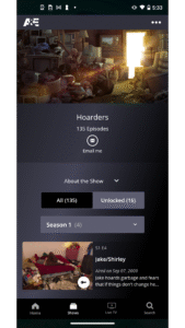 A&E: TV Shows That Matter 6.13.0_kindle screenshot 3