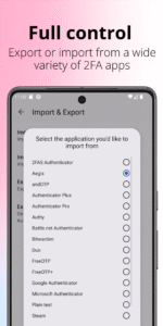 Aegis Authenticator - 2FA App 3.4 screenshot 8