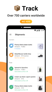 AfterShip Package Tracker 5.24.3 screenshot 1