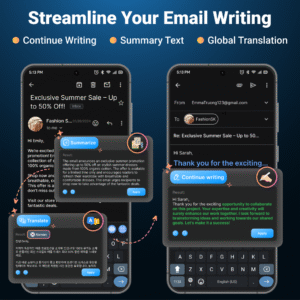 AI Keyboard: Writer, Grammar 134 136 screenshot 3