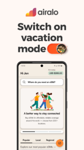 Airalo: eSIM for travel & data 1.67.0 screenshot 1
