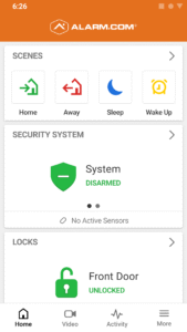 Alarm.com 5.7.6 screenshot 1