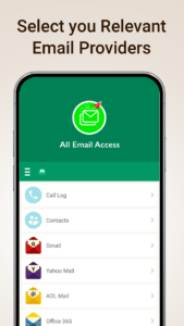 All Email Access: Mail Inbox 2.12.1605 screenshot 2