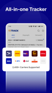 17TRACK Package Tracker 3.1.6891 screenshot 1