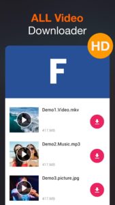All Video Downloader screenshot 1