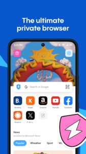 Aloha Browser (Beta) 7.6.2 screenshot 1