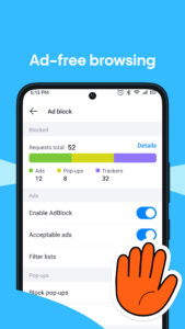 Aloha Browser - Private VPN 7.6.2 screenshot 4