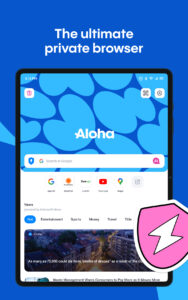 Aloha Browser - Private VPN 7.6.2 screenshot 8