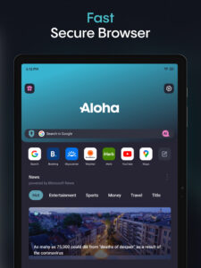 Aloha Browser - Private VPN 7.3.1 screenshot 7