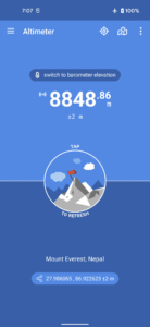Altimeter 4.5.2 screenshot 1