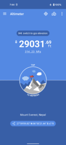 Altimeter 4.5.2 screenshot 3