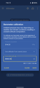 Altimeter 4.5.2 screenshot 4