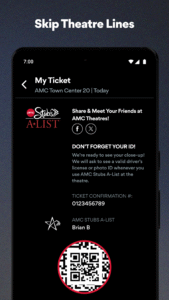 AMC Theatres: Movies & More 7.0.106 screenshot 4