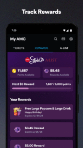 AMC Theatres: Movies & More 7.0.106 screenshot 5