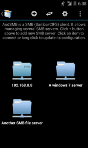 AndSMB File Manager 4.6 screenshot 1