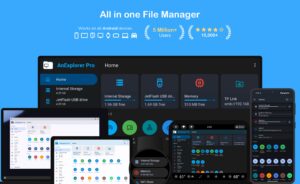 AnExplorer TV File Manager (Android TV) 5.8.7 screenshot 1