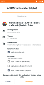 APKMirror Installer (Official) 1.10.1 (33-228c5c2) screenshot 4
