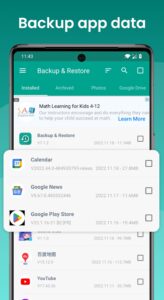 Backup and Restore - APP screenshot 2