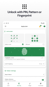 App Lock: Fingerprint, Pattern 6208-2r (Android 6213-4r screenshot 10