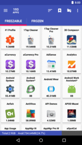 AppMgr III (App 2 SD) 5.97 screenshot 3